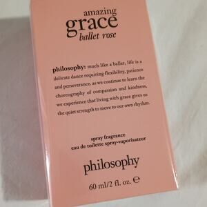 Philosophy Amazing Grace Ballet Rose 2 fl oz EDT Spray Fragrance Made in the USA